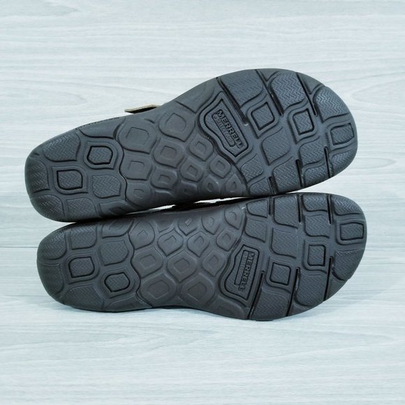 Merrell Loafers Dassie Stich Moccasin Buckle Womens Size 8.5 Brown Leather Shoes - Picture 12 of 12